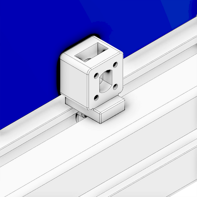 64-010-0 MODULAR SOLUTIONS PANEL CLAMP<br>1/4 TURN M6 UNIBLOCK